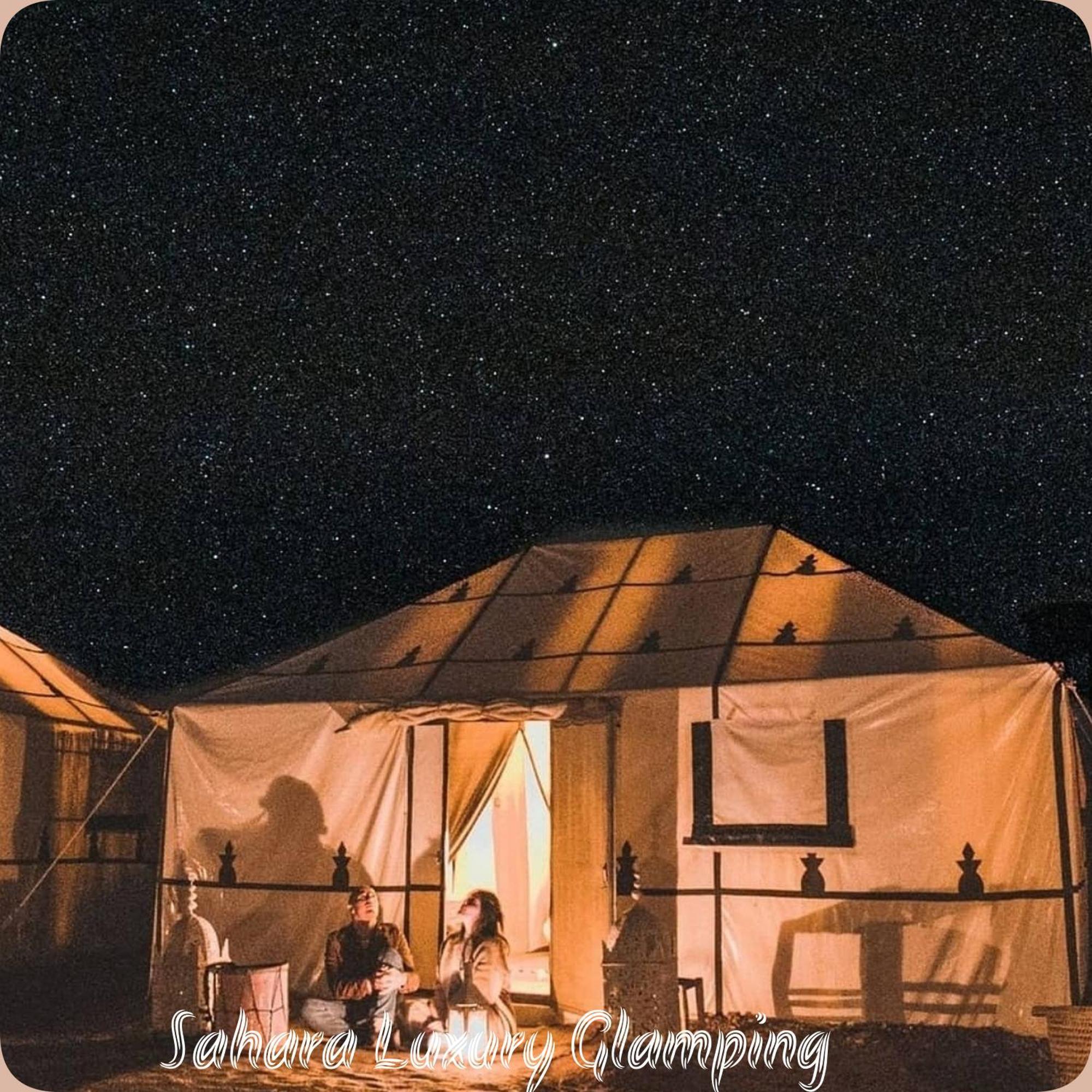 Отель Sahara Luxury Glamping Мерзуга Экстерьер фото