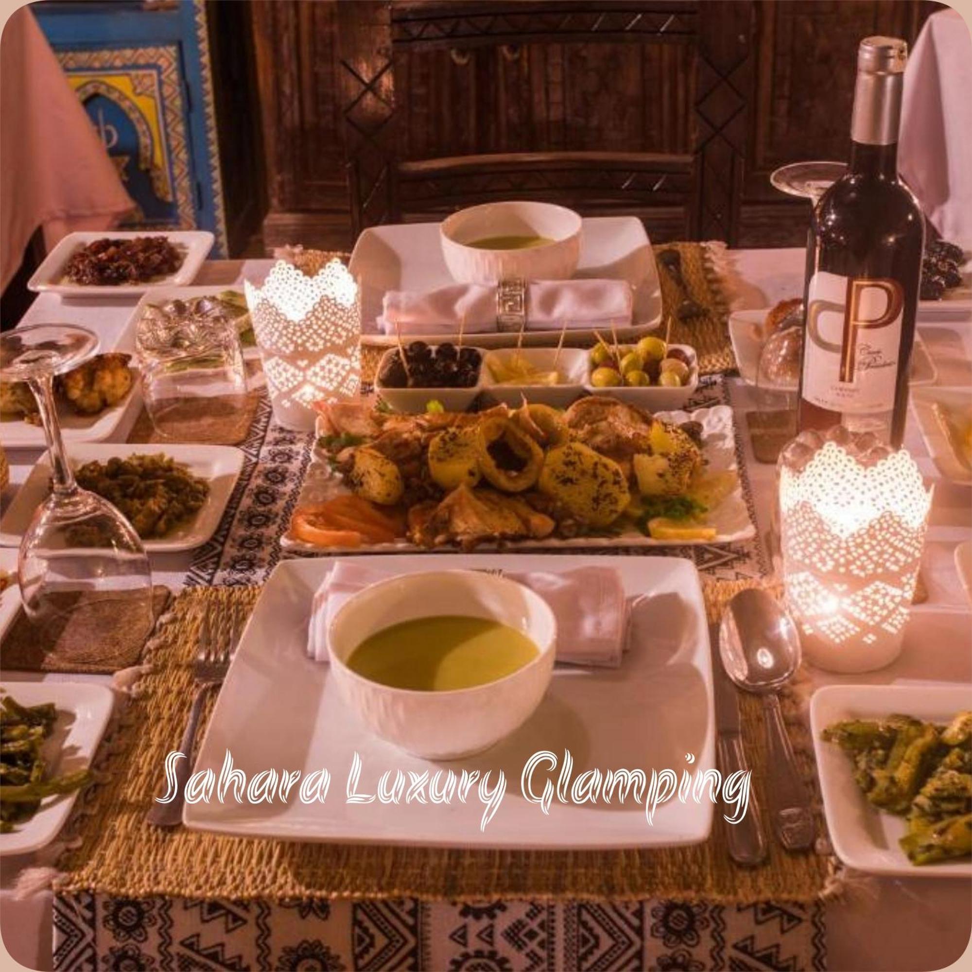 Отель Sahara Luxury Glamping Мерзуга Экстерьер фото