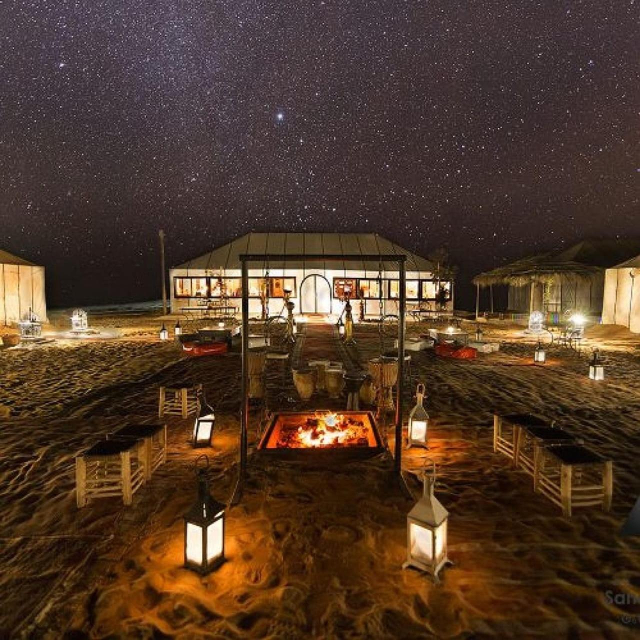 Отель Sahara Luxury Glamping Мерзуга Экстерьер фото